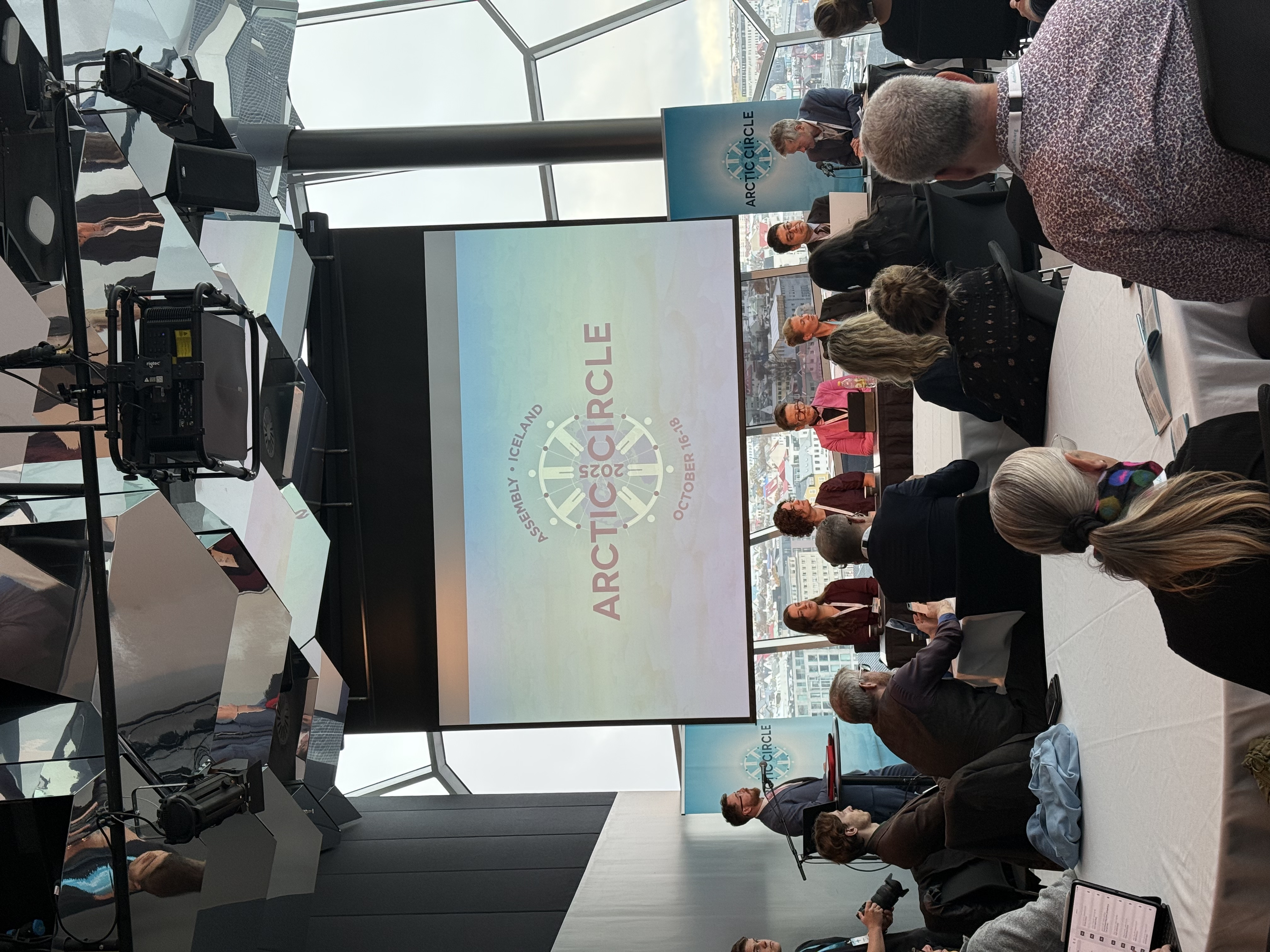 Catherine Chambers in the session "Can We Do Better? Skills for the Next Generation of Arctic Governance Experts"