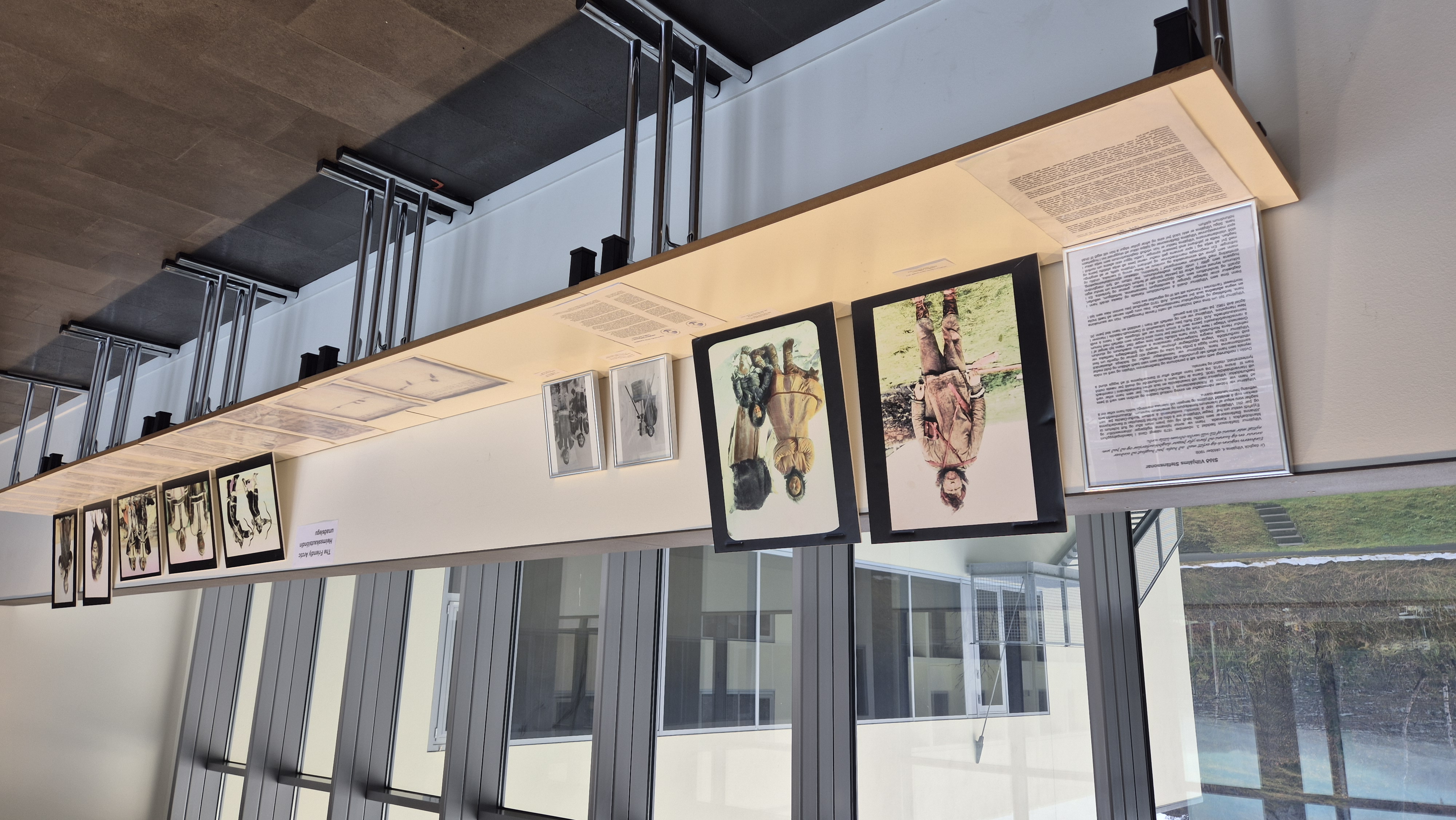 A part of “The Friendly Arctic Exhibition” installed at UNAK