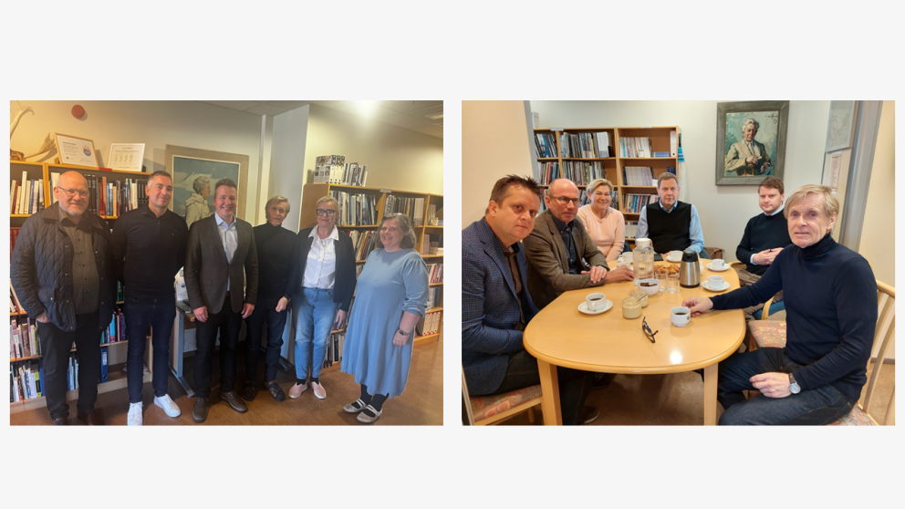 Visit by Government Minister Þórðarson, the president of Akureyri Municipal Council, and scientists …