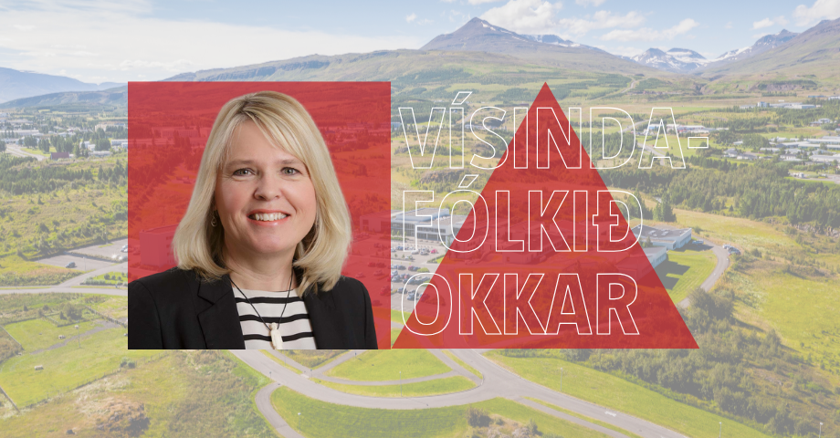 Joan Nymand Larsen Scientist of the Month at the University of Akureyri