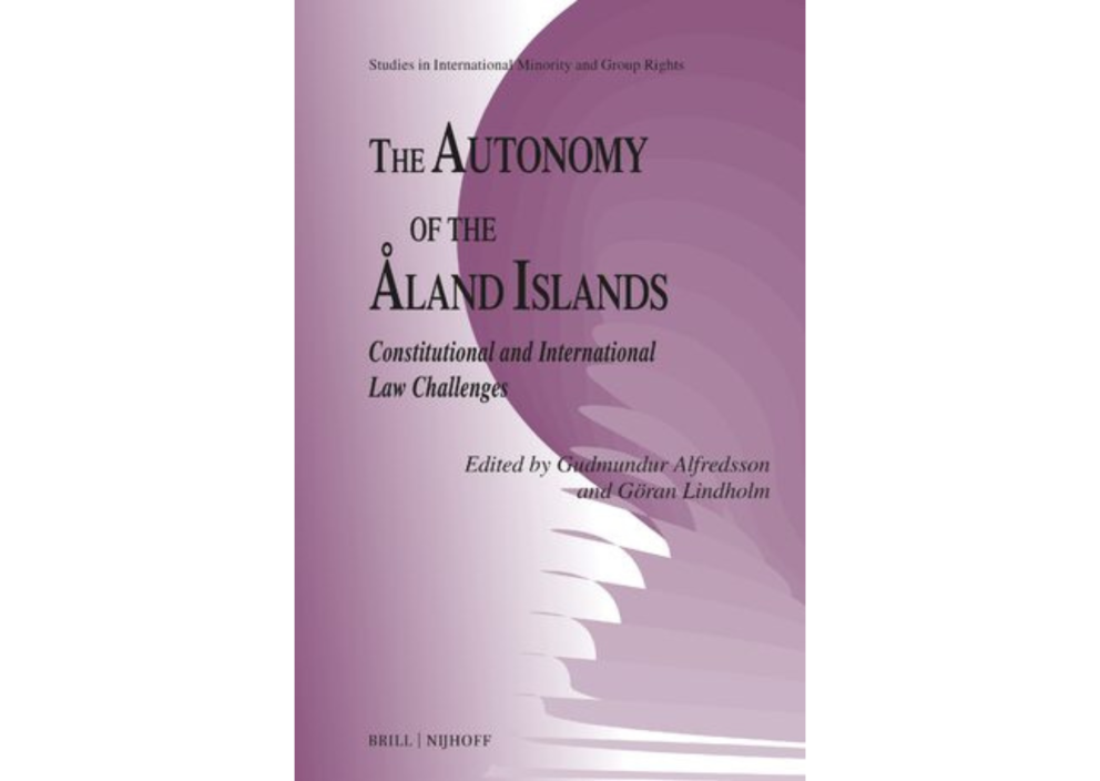 Publication of a New Book Edited by Guðmundur Alfreðsson and Göran Lindholm About the Autonomy of th…