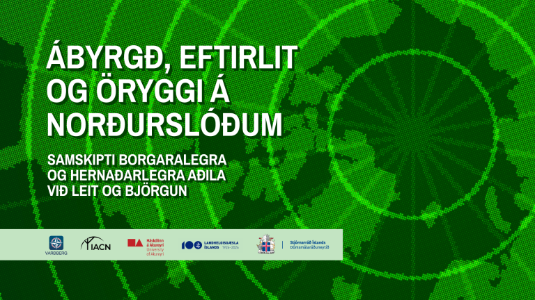 Opið málþing um leit og björgun á norðurslóðum 16. apríl