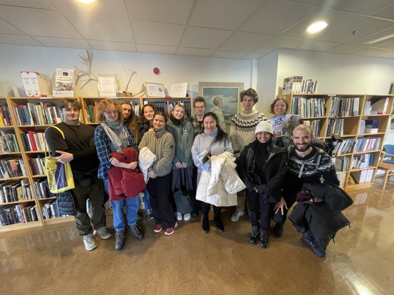 Visit from Arctic Forum Students