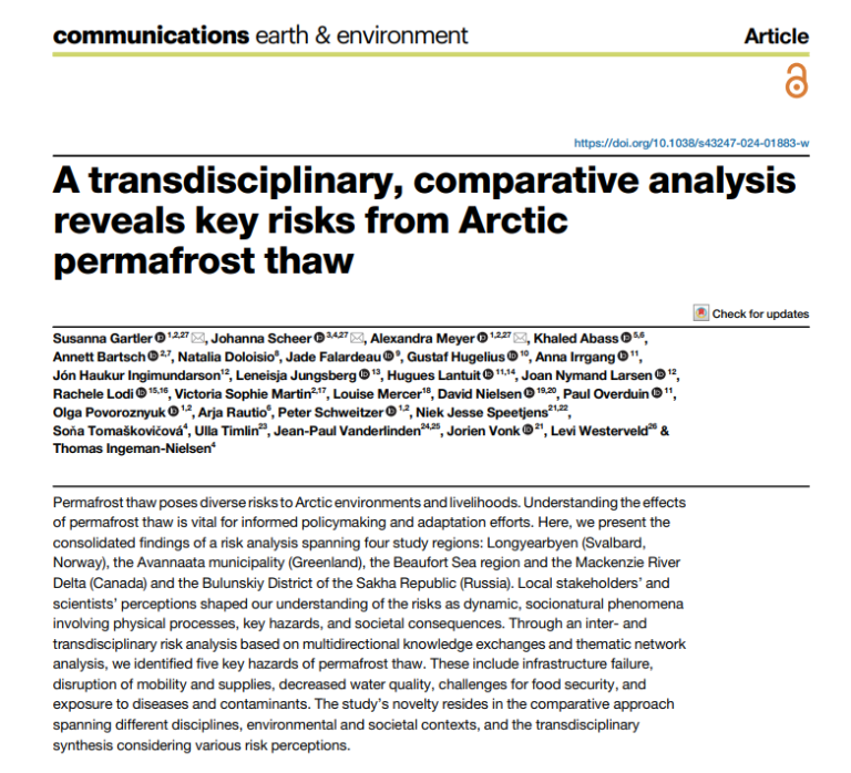 New Publication Co-Authored by Jón Haukur Ingimundarson and Joan Nymand Larsen