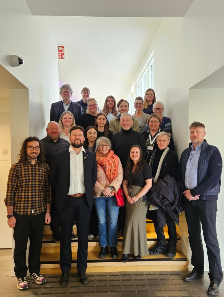 Eftir norðurslóðafund í Háskólanum á Akureyri, 7. maí 2026